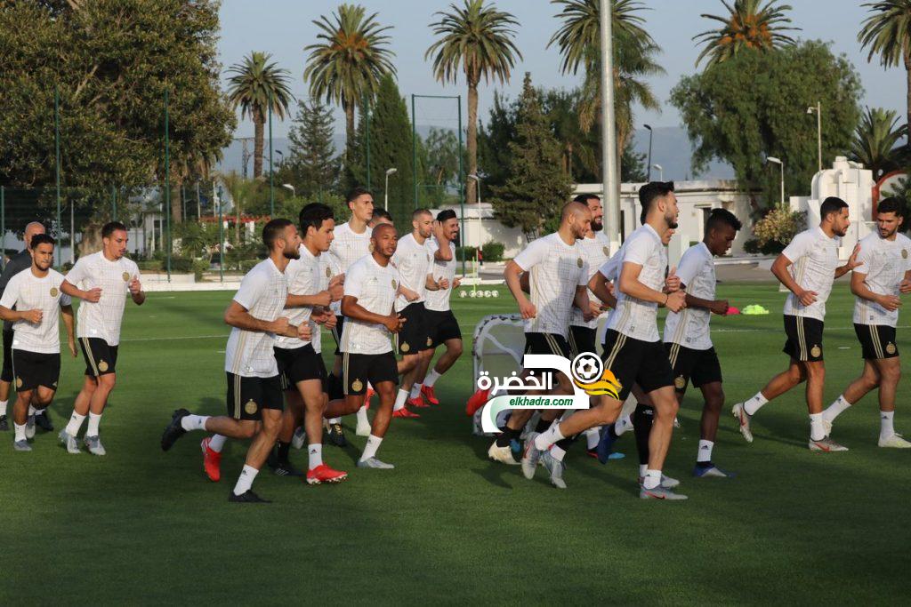 المنتخب الوطني : صور الحصة التدريبية لليوم الرابع من التربص