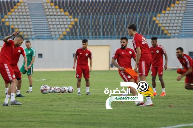 المنتخب الوطني ينهي استعداداته لمباراة تنزانيا .. بلايلي يغيب وبراهمي جاهز
