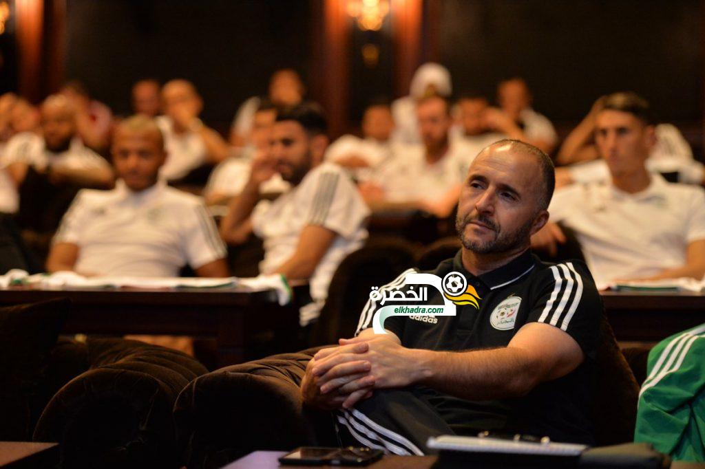 بلماضي: “من المهم جدا الفوز بأول مباراة أمام المنتخب الكيني”