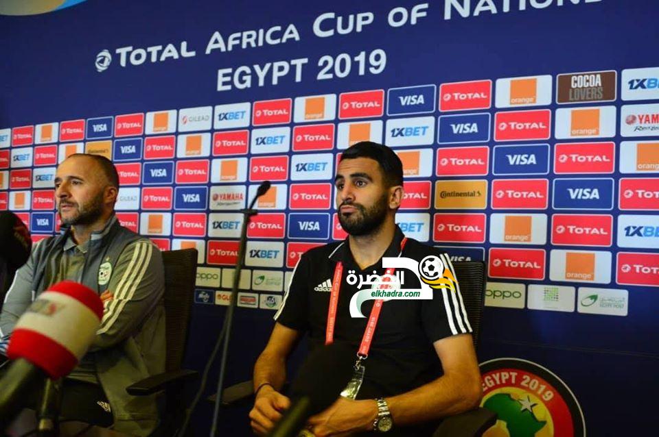 رياض محرز: "لسنا منتخب البرازيل وعلينا أن نضع أرجلنا على الأرض" 1