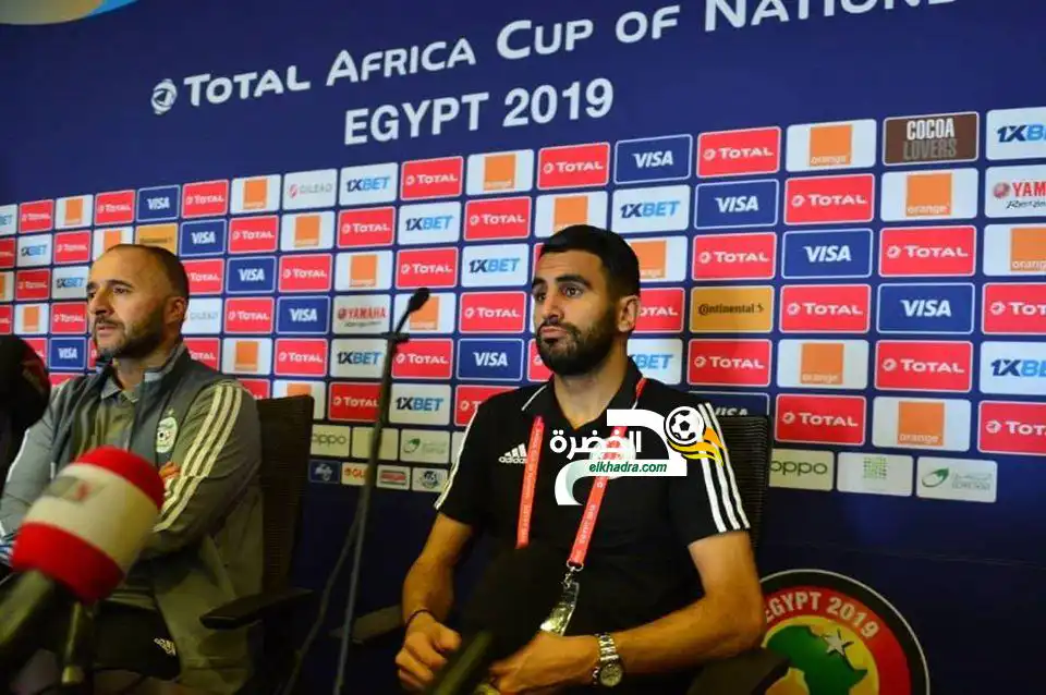 رياض محرز: “لسنا منتخب البرازيل وعلينا أن نضع أرجلنا على الأرض”
