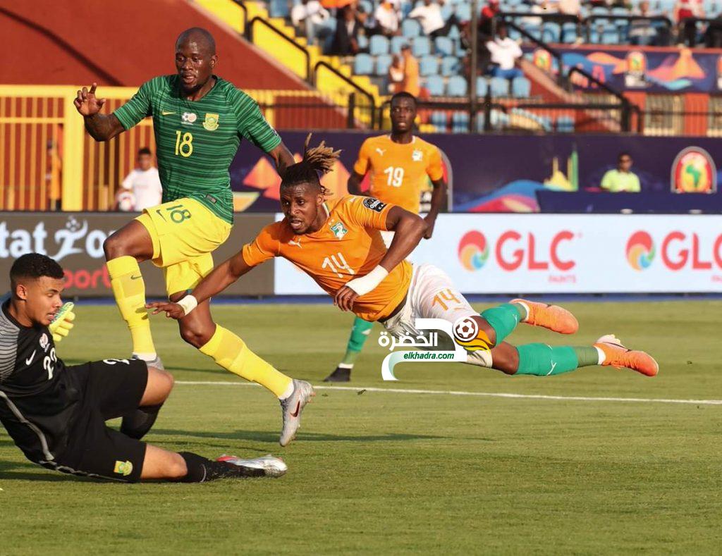 ساحل العاج تتجاوز جنوب افريقيا بهدف نظيف