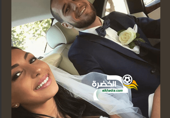 بالصور .. فيكتور لكحل رفقة زوجته خلال موكب الزفاف