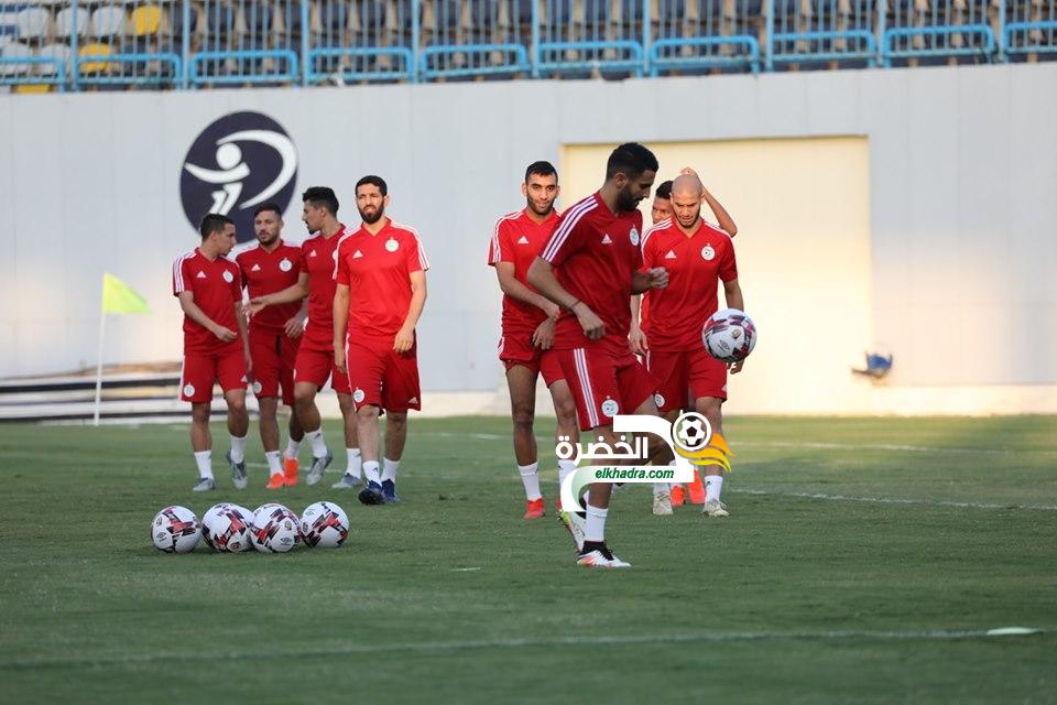 بالصور .. الحصة التدريبية الاخيرة قبل مباراة كينيا