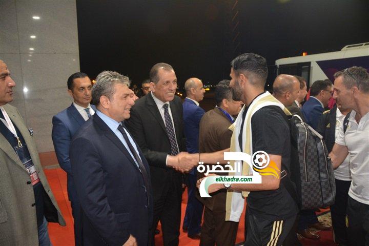 بالصور .. وصول المنتخب الوطني إلى مصر للمشاركة في كان 2019