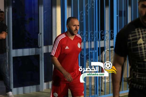 بلماضي حاضر في ملعب السويس لمتابعة مباراة مالي وكوت ديفوار