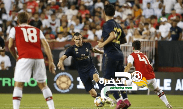 ريال مدريد يفوز على آرسنال في بطولة كأس الأبطال