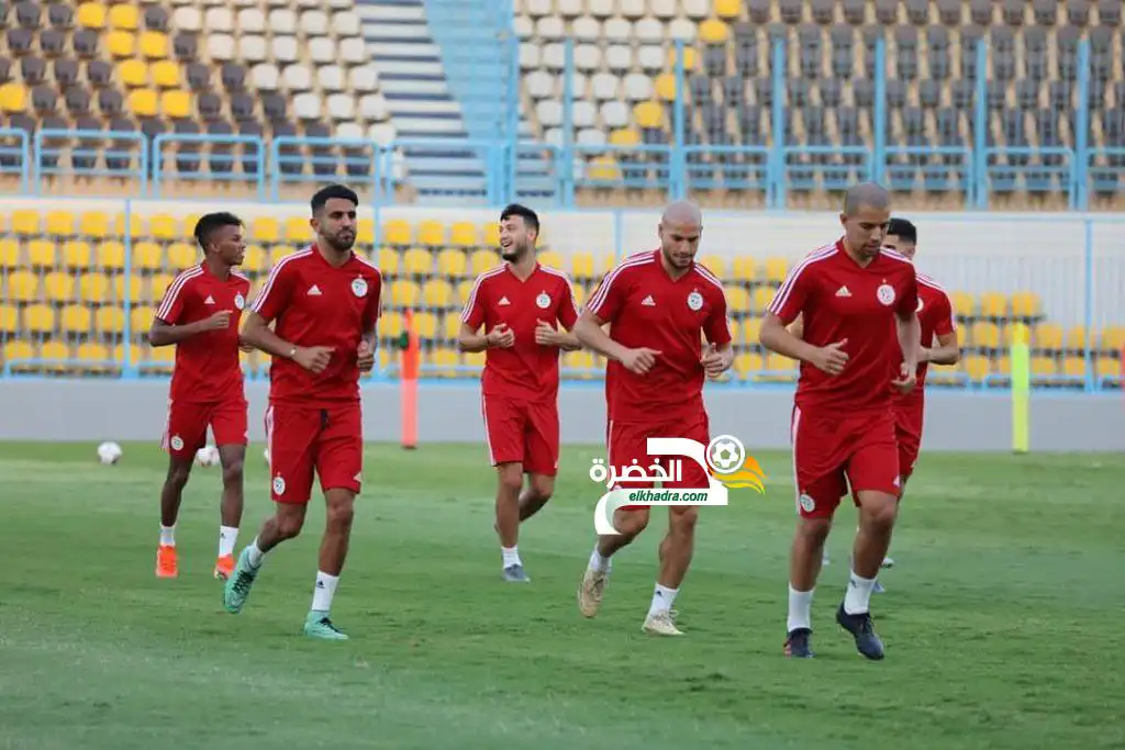 صور آخر حصة تدريبية للمنتخب الوطني قبل مواجهة السينغال