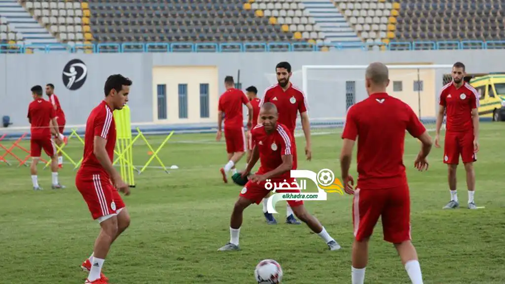 ‏ياسين براهيمي يعود الى تدريبات المنتخب الوطني بعد غياب طويل بسبب الاصابة
