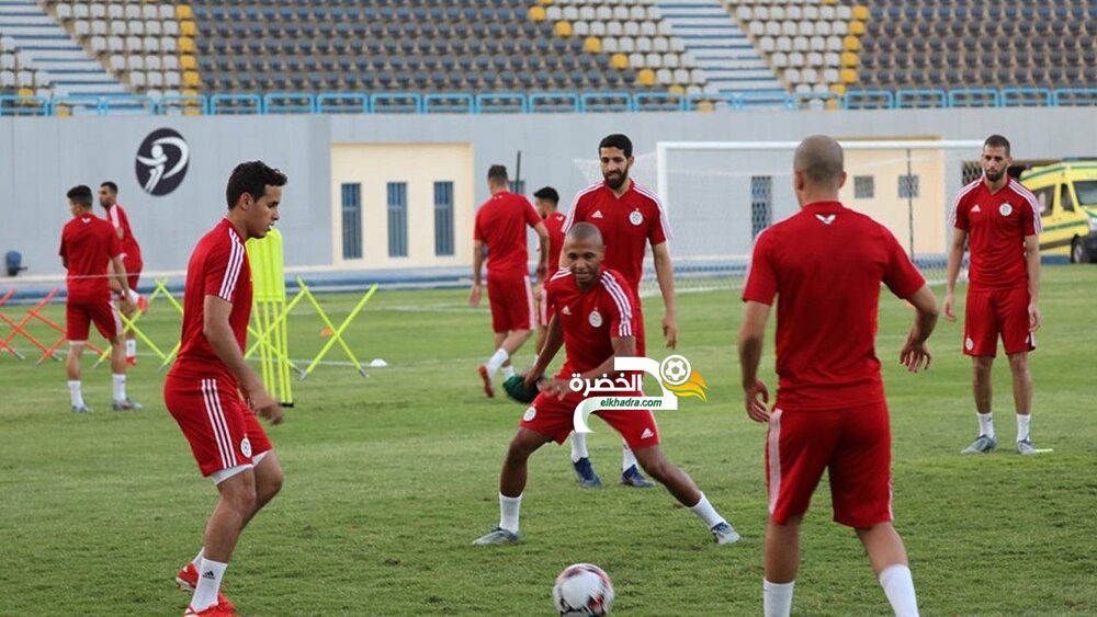 ‏ياسين براهيمي يعود الى تدريبات المنتخب الوطني بعد غياب طويل بسبب الاصابة 1