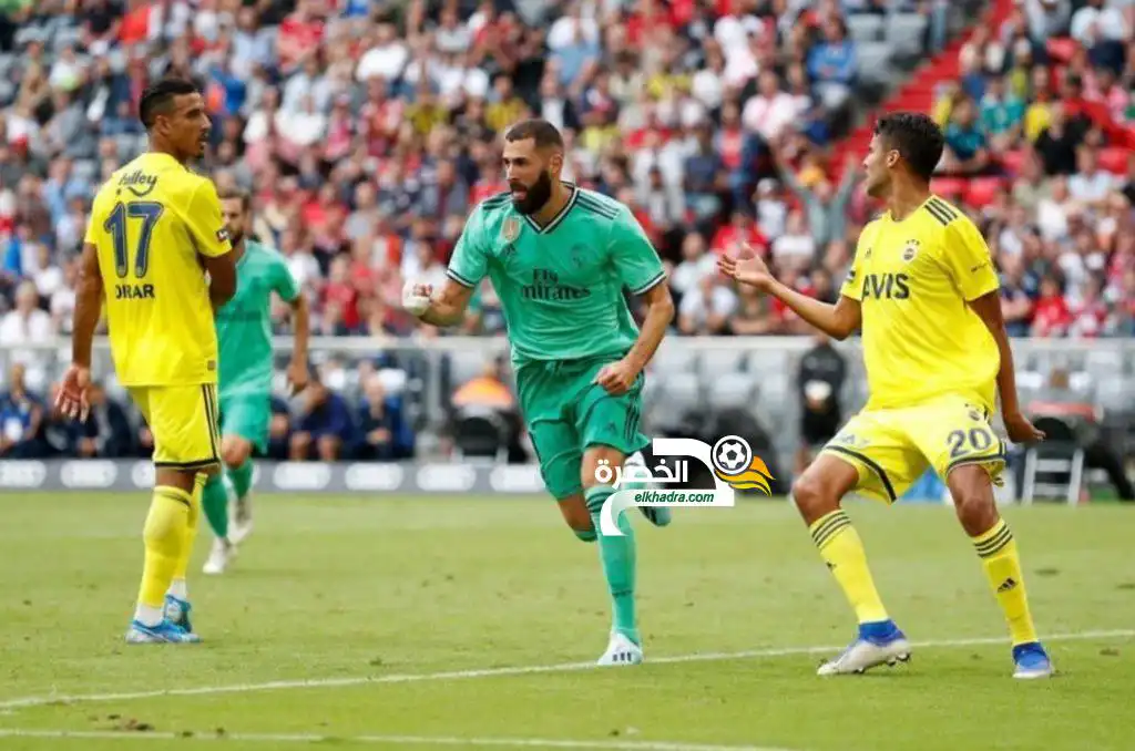 ‏نادي ريال مدريد يفوز على فنربخشة بخماسية