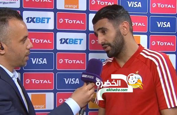 محرز :” علينا أن نحافظ على التركيز و نبذل قصارى جهدنا “