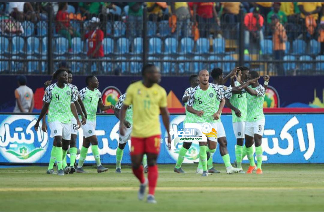 ‏المنتخب النيجيري يتأهل إلى ربع نهائي كأس الأمم الإفريقية 1