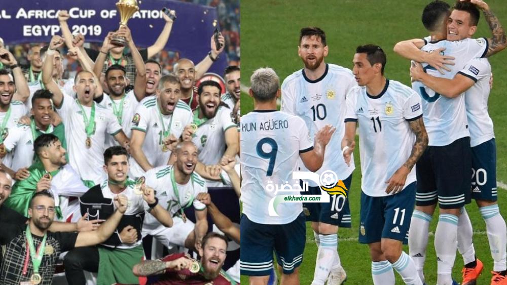 الأرجنتين تطلب مواجهة المنتخب الجزائري وديًا