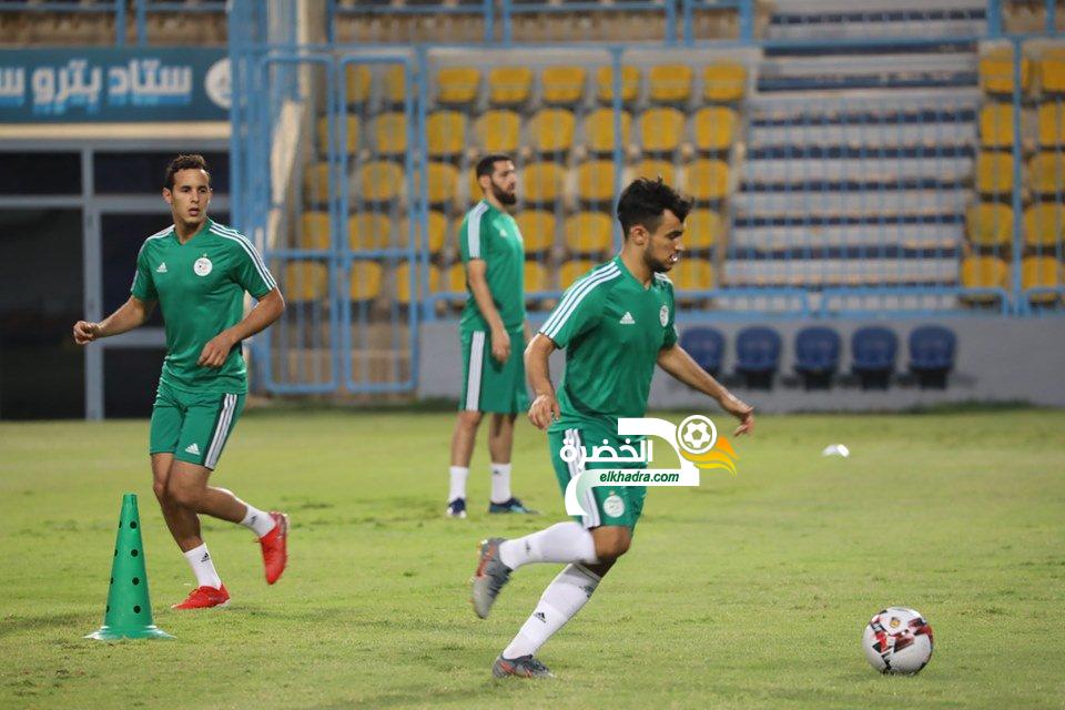 جديد واخر أخبار المنتخب الوطني استعدادا لمواجهة غينيا 1