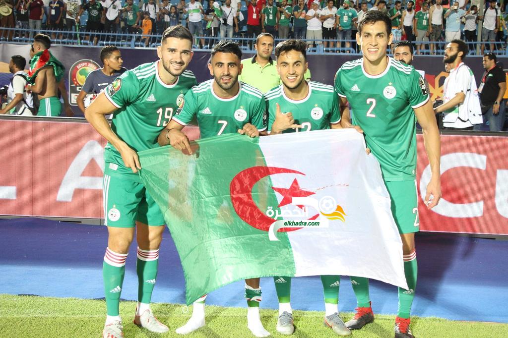 التشكيلة المتوقعة للمنتخب الجزائري امام السنغال في نهائي كان 2019 3