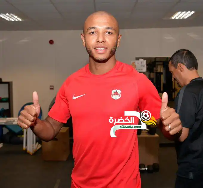 براهيمي ينضم لتدريبات فريق الريان القطري