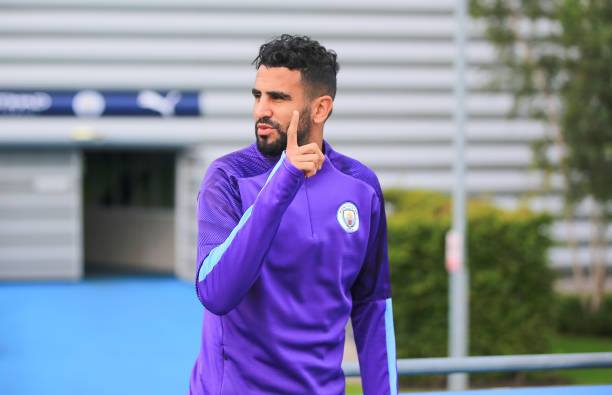 رياض محرز مرشح اساسي في مباراة مانشستر سيتي ونورويتش سيتي