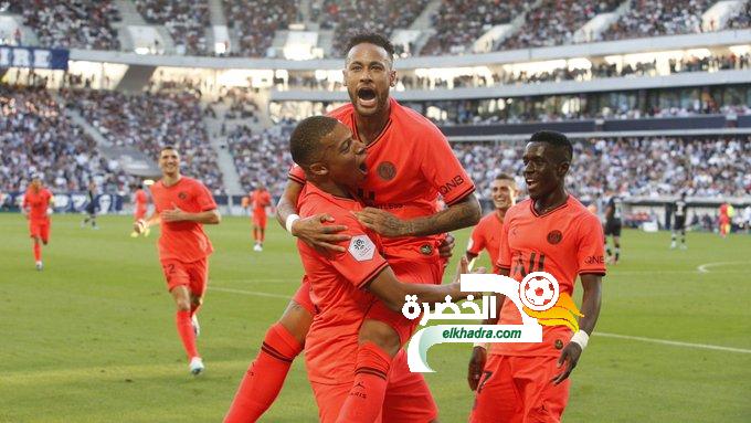 باريس سان جيرمان يفوز بهدف دون رد أمام بوردو