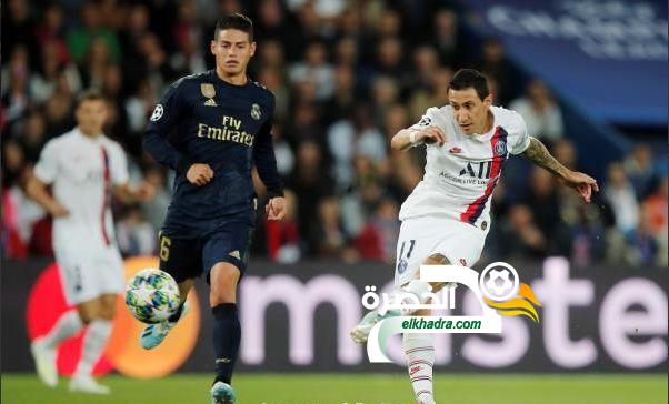 دي ماريا يقود باريس سان جيرمان للفوز على ريال مدريد بثلاثية