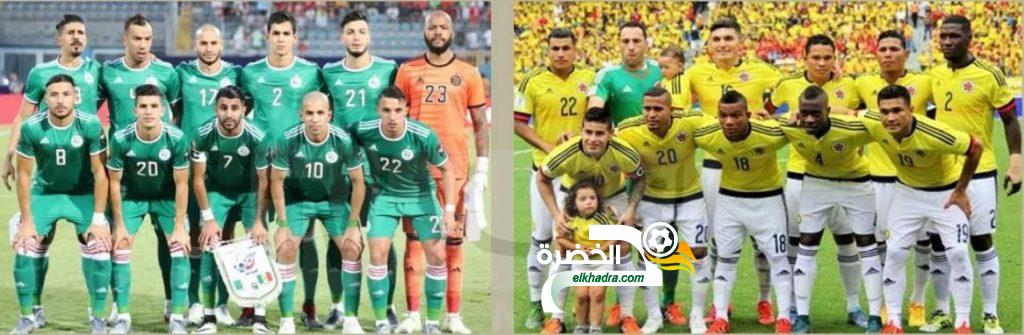 السلطات الفرنسية توافق على احتضان مباراة الجزائر وكولومبيا