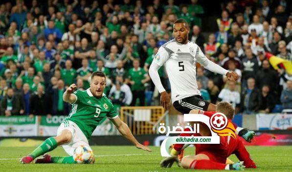 منتخب ألمانيا يفوز على إيرلندا الشمالية بثنائية في تصفيات يورو 2020