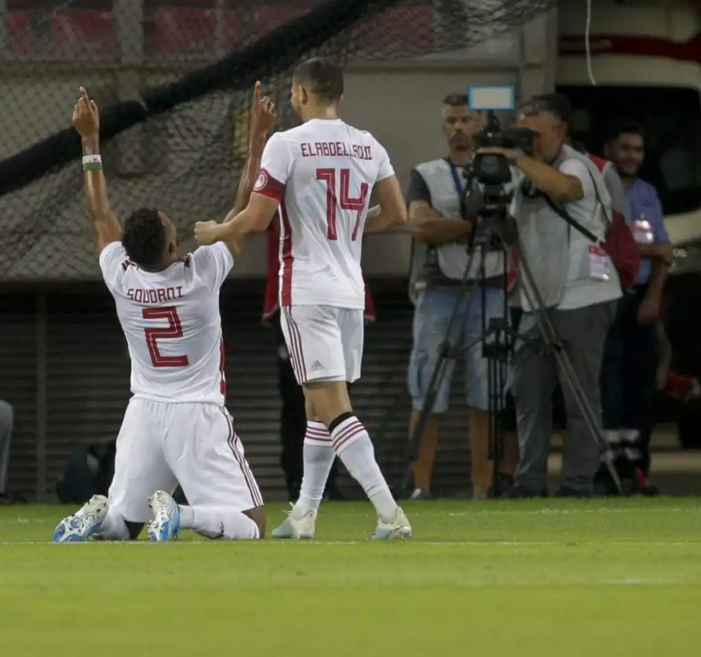 العربي هلال سوداني هداف مع فريقه أولمبياكوس