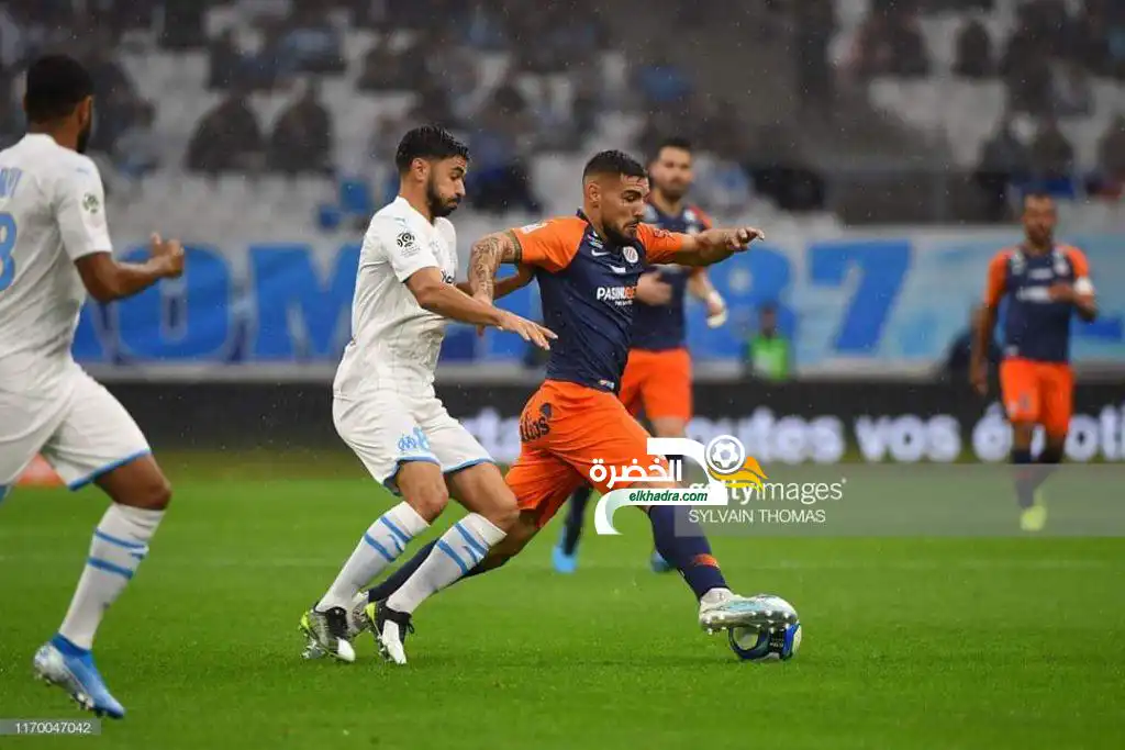 ديلور اساسي ويعود بتعادل ثمين مع مونبولي من ميدان مارسيليا