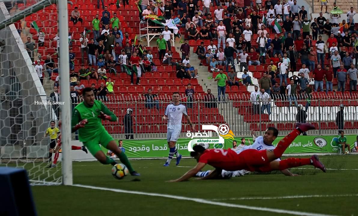 منتخب فلسطين يفوز على أوزبكستان بهدفين في تصفيات كأس العالم 2022 24 منتخب فلسطين يفوز على أوزبكستان بهدفين في تصفيات كأس العالم 2022 24
