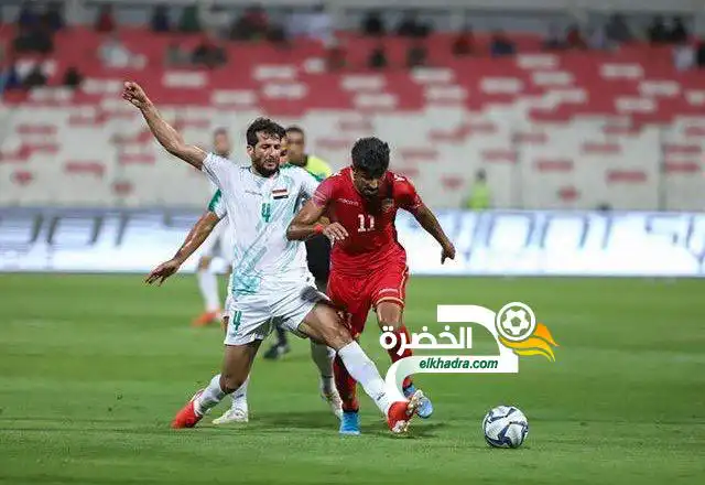العراق يتعادل أمام ‎البحرين في تصفيات كأس العالم 2022 