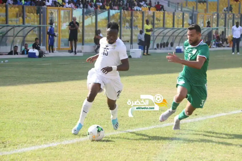 الخضر لتجاوز غانا في سطيف والمشاركة في كأس أمم أفريقيا تحت 23 عامًا