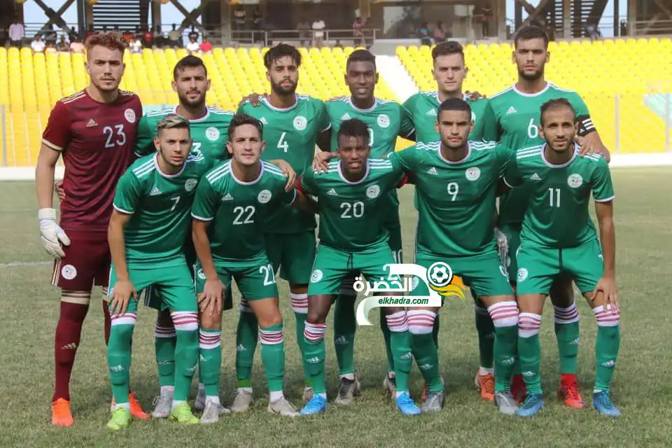 بالصور .. الجزائر تعود بالتعادل من غانا في تصفيات كاس افريقيا تحت 23 سنة