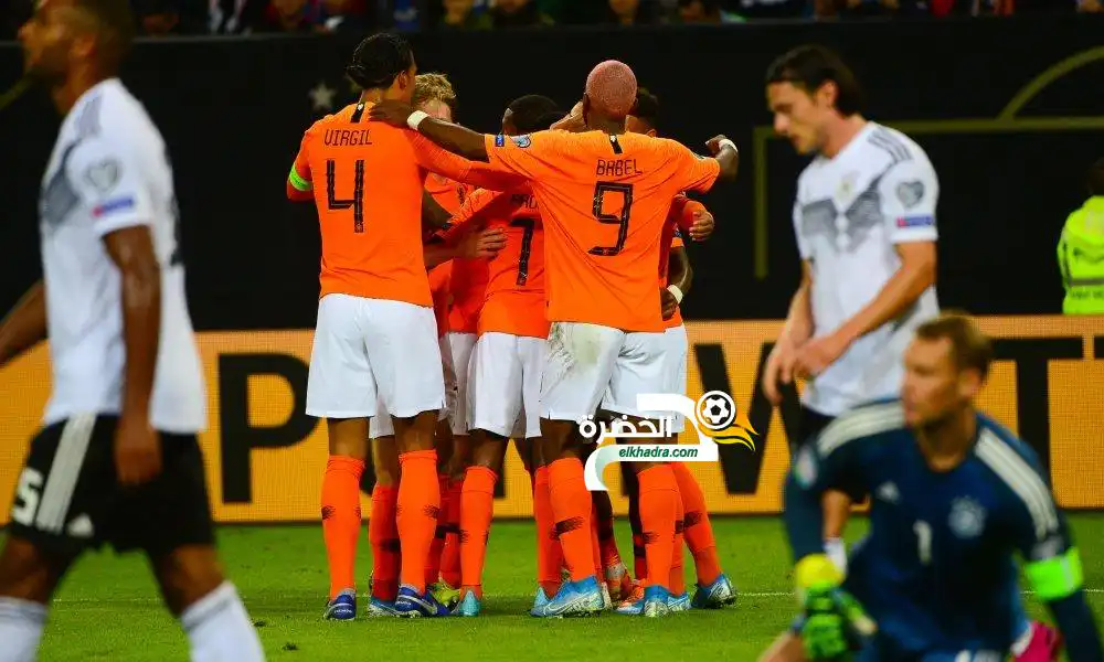 هولندا تطيح بألمانيا في تصفيات يورو 2020