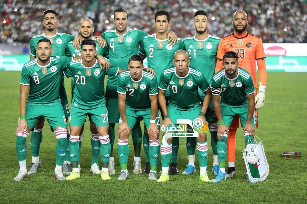 التشكيلة المتوقعة لمنتخب الجزائر ضد كولومبيا