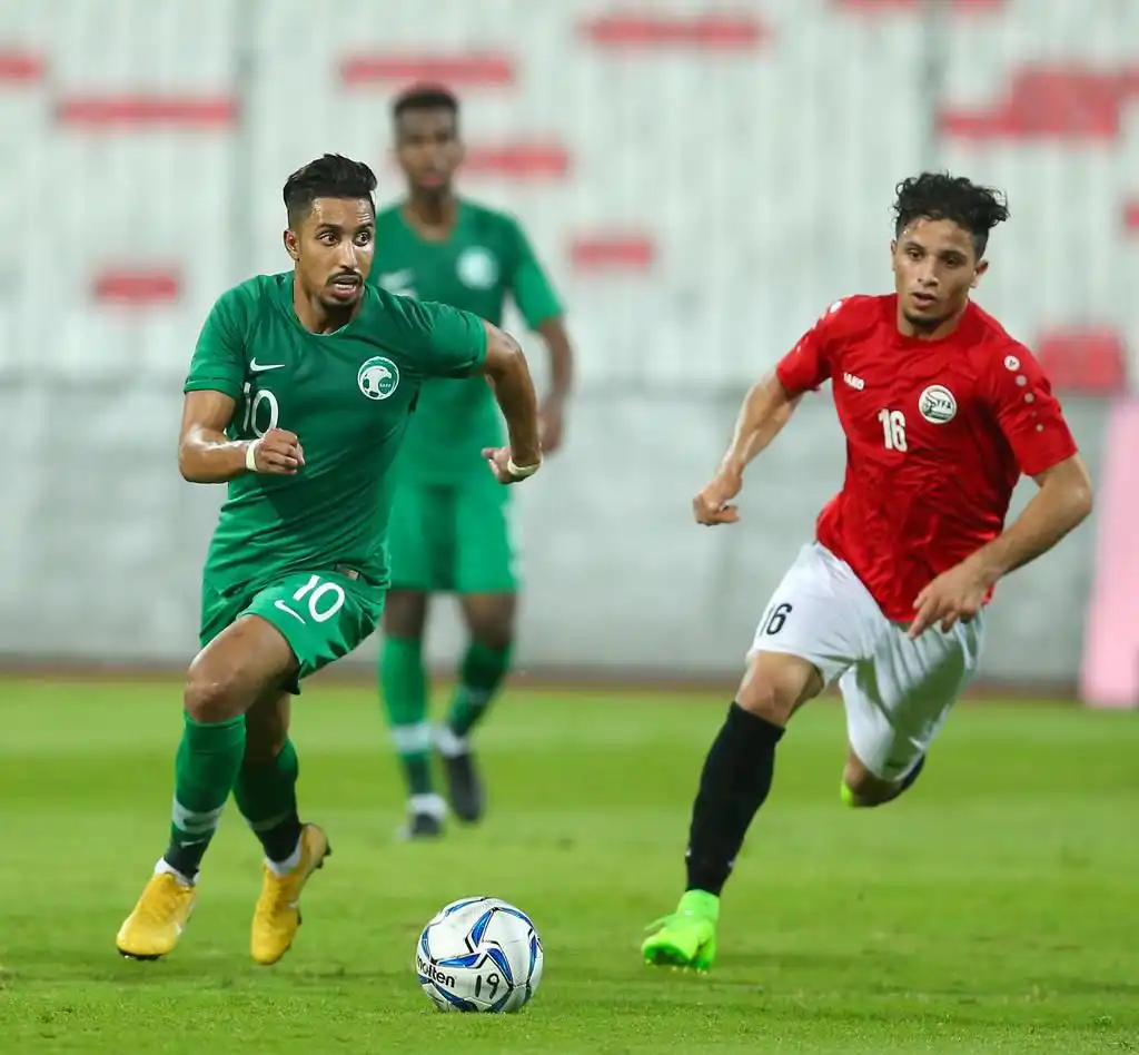 ‏منتخب ‎السعودية يتعادل مع ‎اليمن في التصفيات المؤهلة لـ ‎كأس العالم 2022