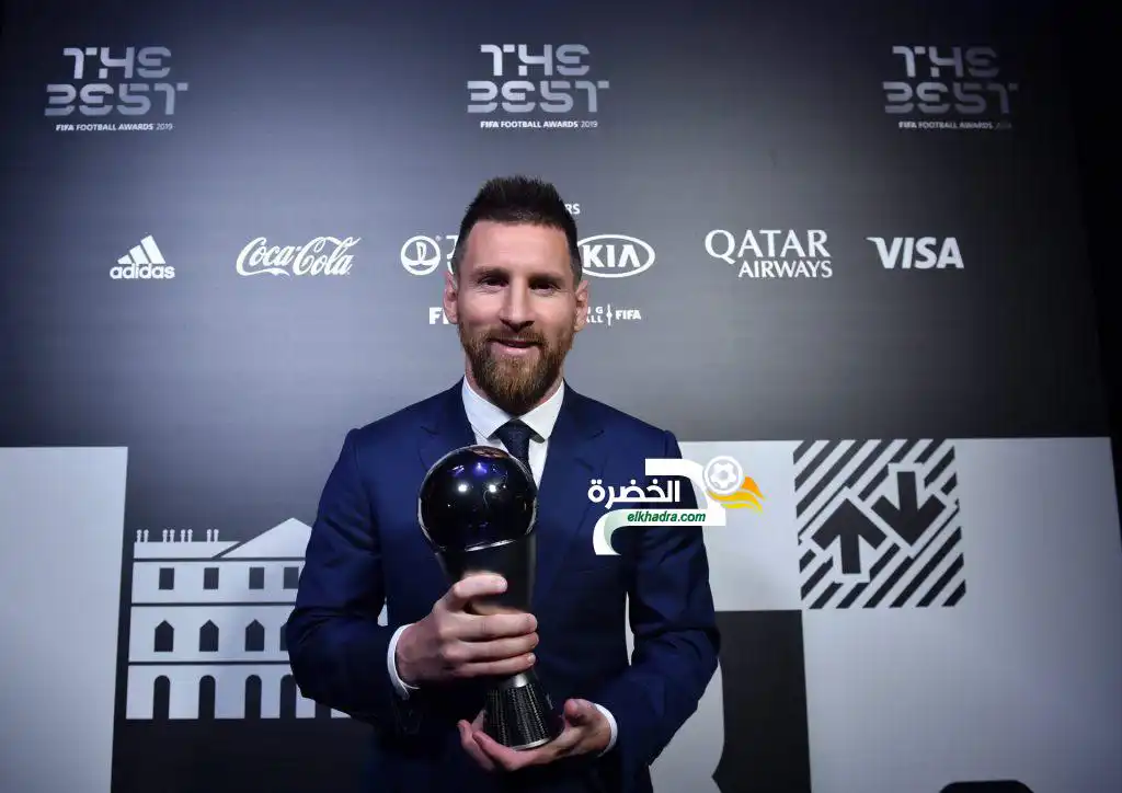 ‏ليونيل ميسي يفوز بجائزة أفضل لاعب في العالم لسنة 2019