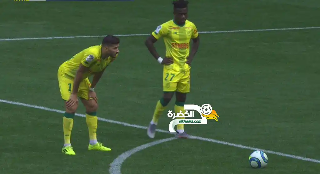 عبيد اساسي ويعود مع نانت بالفوز من ليون