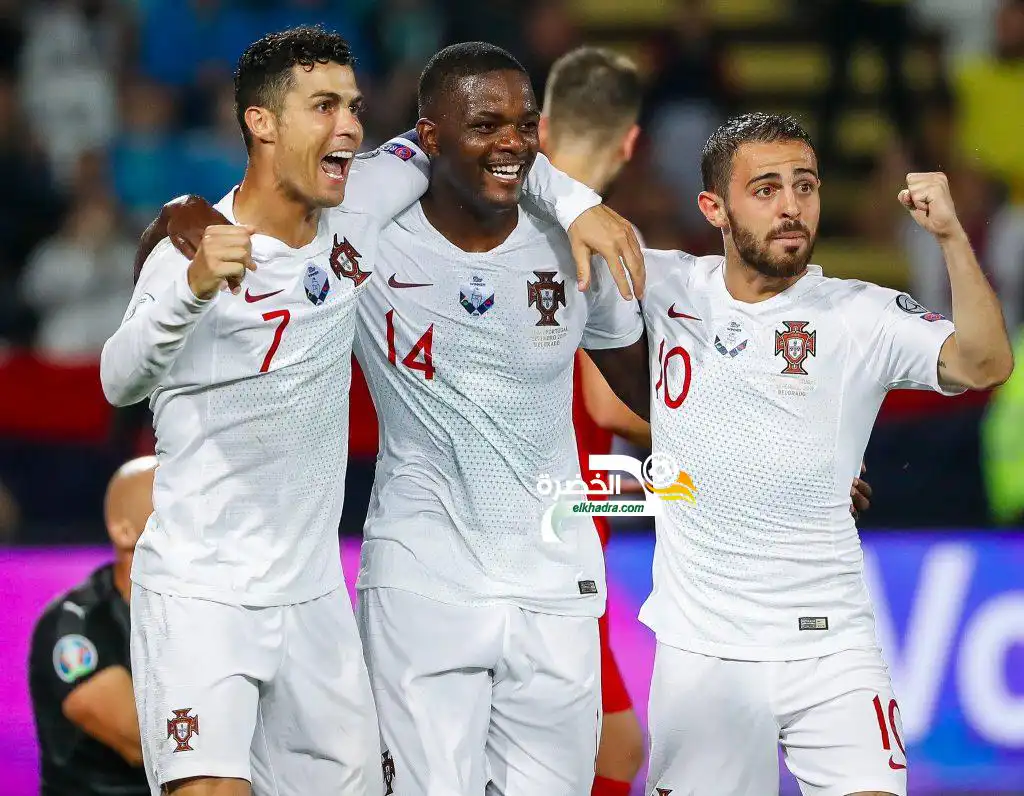 رونالدو يقود البرتغال لتحقيق فوز كبير على نظيره الصربي