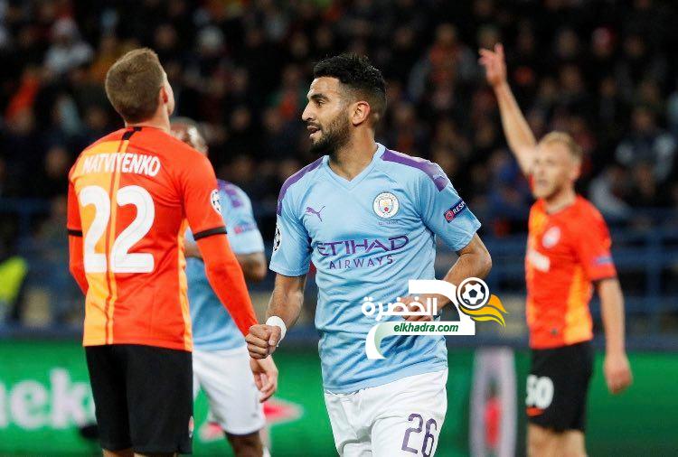 رياض محرز اساسي أمام “دينامو زغرب” في دوري الأبطال