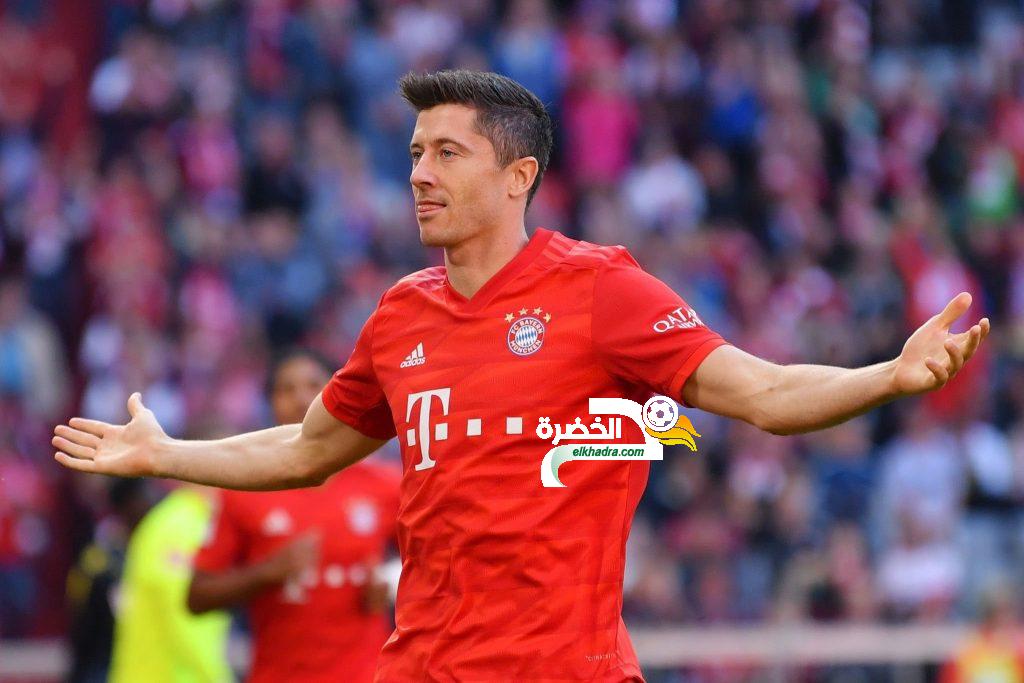 ليفاندوفسكي يتربع على عرش قائمة الهدافين في أوروبا