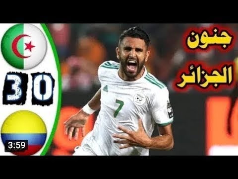 هدفي رياض محرز بتعليق اسباني قناة كولومبية 21 هدفي رياض محرز بتعليق اسباني قناة كولومبية 21