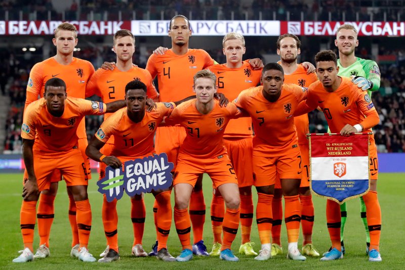 منتخب هولندا يفوز على روسيا البيضاء في تصفيات يورو 2020 2