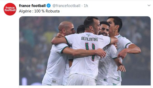 الصحافة العالمية تثني على الفوز الكبير لـ “الخضر” أمام كولومبيا