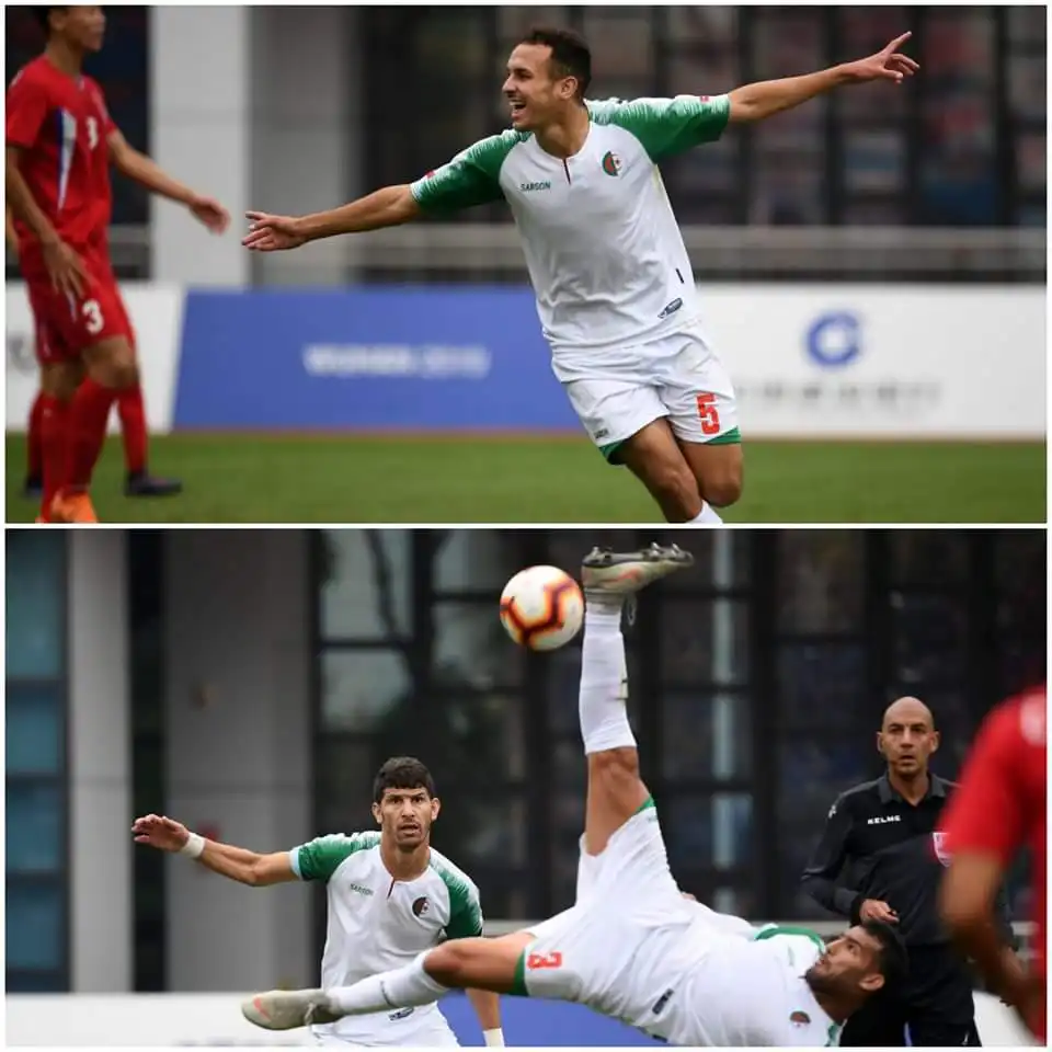 المنتخب الوطني العسكري يحرز الميدالية البرونزية بعد فوزه على كوريا الشمالية برباعية نظيفة
