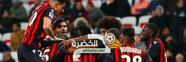 بمشاركة وناس و عطال وبوداوي .. نيس يفوز على ضيفه أنجي بثلاثية