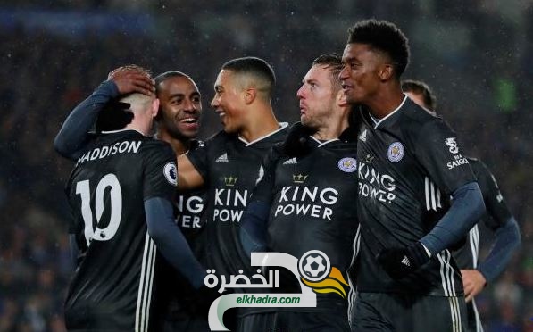 ليستر سيتي يفوز على برايتون ويواصل مطاردة ليفربول