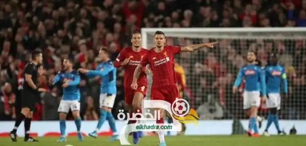 نابولي يفرض التعادل الإيجابي على مضيفه ليفربول