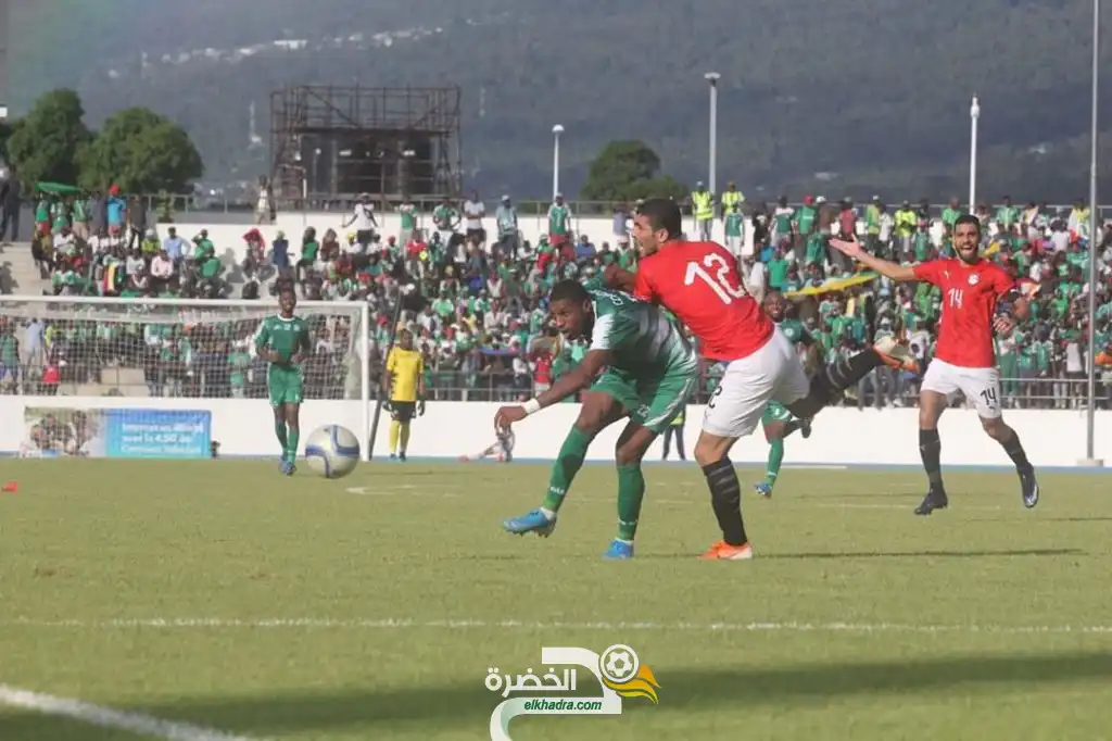 ‏منتخب ‎مصر يتعادل سلبيا خارج أرضه أمام جزر القمر بالجولة الثانية من تصفيات كان 2021