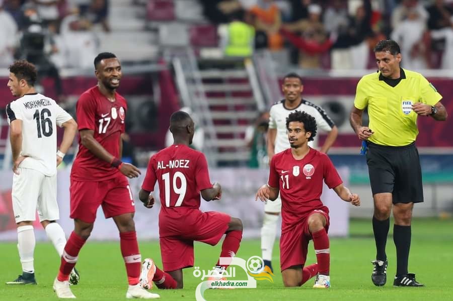 قطر تفوز بنتيجة 6-0 أمام اليمن في الجولة الثانية من كأس الخليج 26 قطر تفوز بنتيجة 6-0 أمام اليمن في الجولة الثانية من كأس الخليج 26