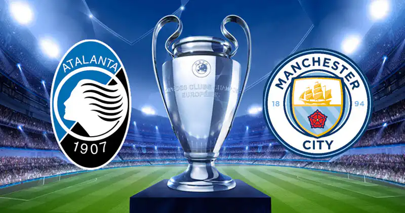 القنوات الناقلة لمباراة اتلانتا ضد مانشستر سيتي اليوم الاربعاء دوري ابطال اوروبا